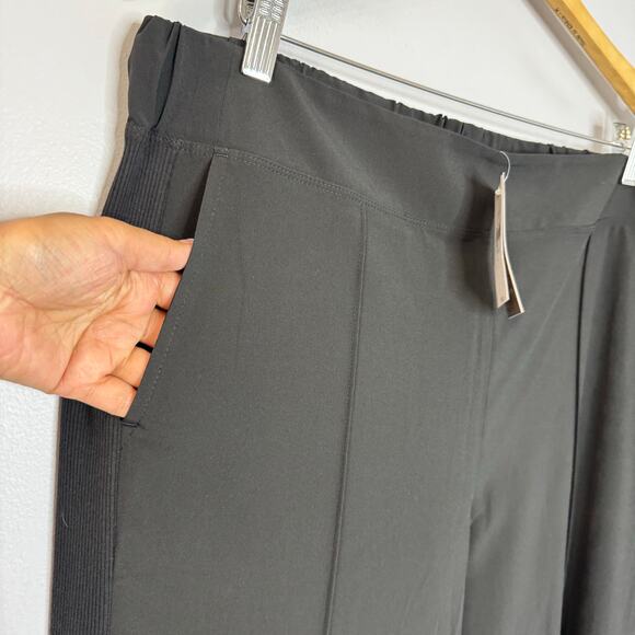 J. Jill Fit Kalamata Stretch Pants Black Lightweight Stretch Pull-on L New - Picture 4 of 11